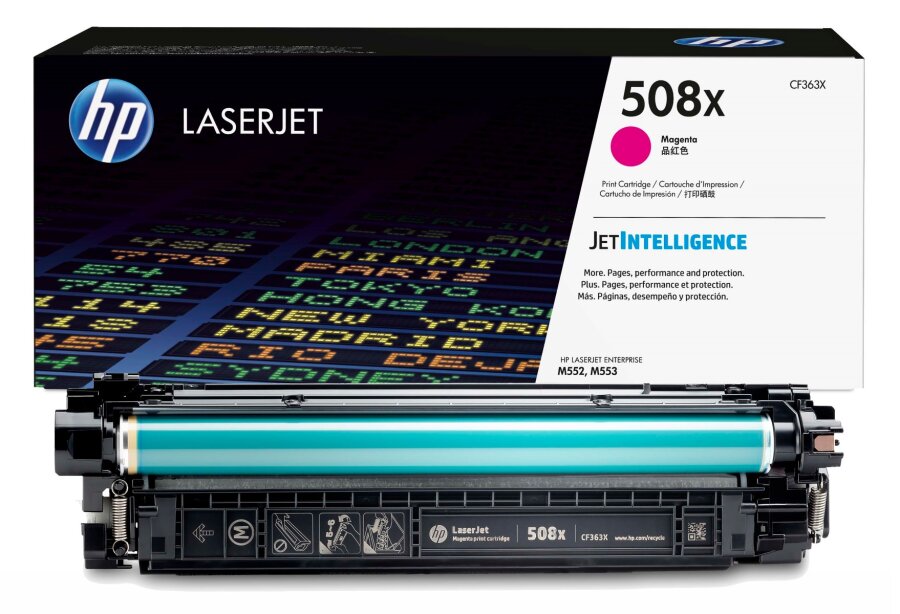 HP CF363X (508X) Magenta Original Toner High Capacity - M552 / M553