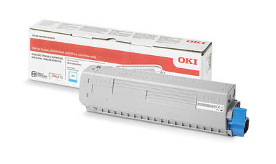 OKI 46471107 Cyan Original Toner - C823 / C833