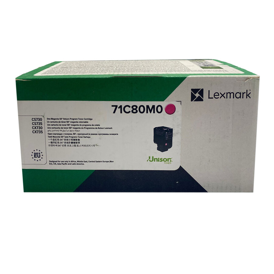 Lexmark 71C80M0 Magenta Original Toner - CS730