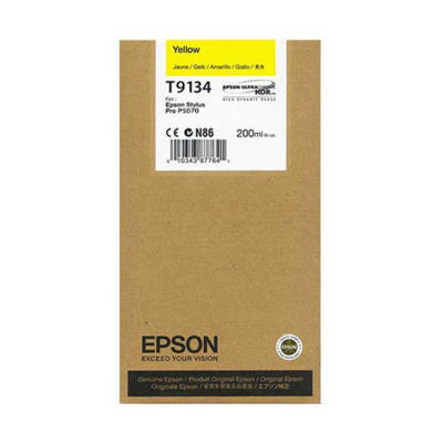 Epson C13T913400 (T9134) Yellow Original Ink - SC-P5000 / SC-P7000 (Ex)