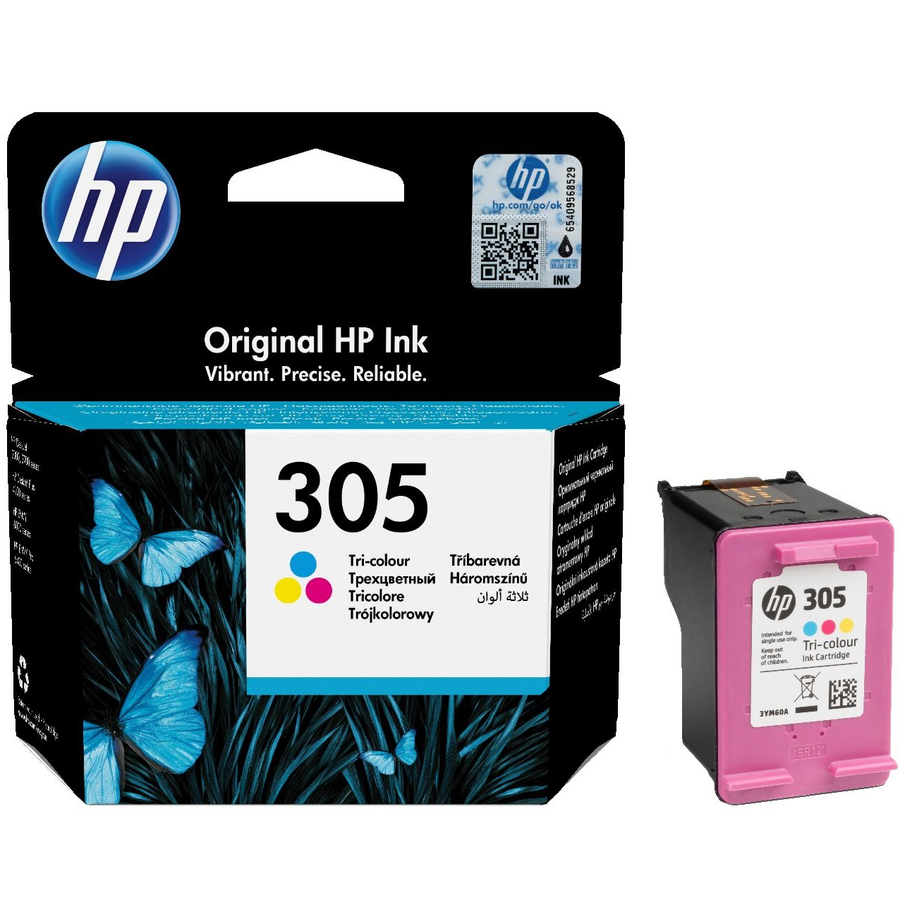 HP 3YM60AE (305) Colour Original Cartridge - DeskJet 2300