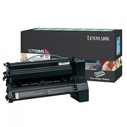 Lexmark C7700MS Magenta Original Toner Cartridge - C770 / C772