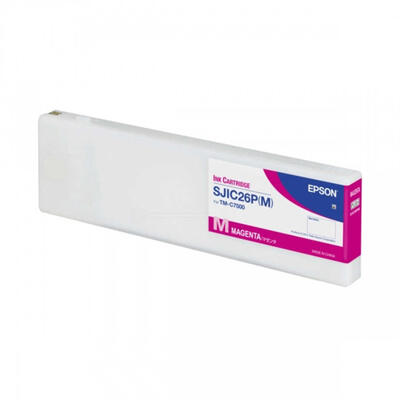 Epson C33S020620 Magenta Original Ink - C7500 / TM-C7500