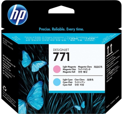 HP CE019A (771) Light Cyan-Light Cyan Original Head Cartridge - DesignJet Z6200