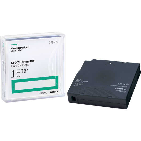 HP C7977A LTO-7 Ultrium RW Data Cartridge 15TB