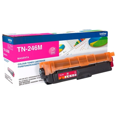 Brother TN-246M Magenta Original Toner - DCP-9022CDW  / HL-3142CW