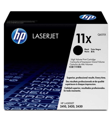 HP Q6511X (11X) Black Original Toner - LaserJet 2410 (B)