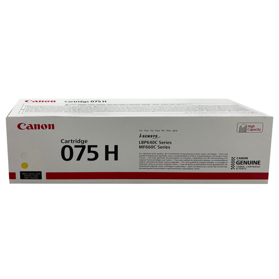 Canon CRG-075H Y (6366C002) Magenta Original Toner High Capacity - MF662Cdw / LBP646Cdw