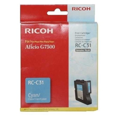Ricoh RC-C31 Cyan Original Cartridge - G7500