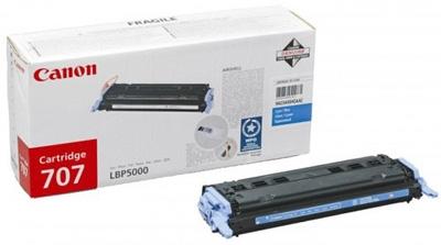 Canon CRG-707C (9423A004)  Cyan Original Toner - LPB5000 / LBP5100