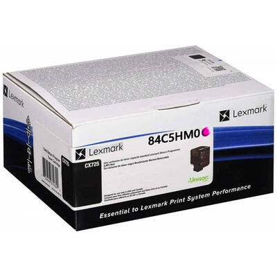 Lexmark 84C5HM0 Magenta Original Toner High Yield - CX725