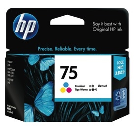 HP CB337WA (75) Colour Original Cartridge J5700 / J5725 (Damaged Box)