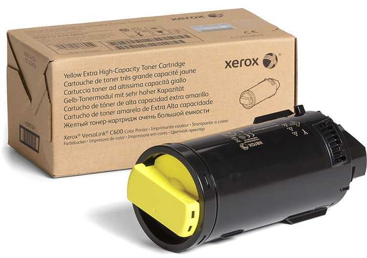 Xerox 106R03926 Yellow Original Toner Extra High Yield - VersaLink C600DN / C605S