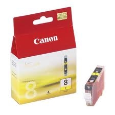 Canon CLI-8Y (0623B024) Yellow Original Cartridge - IP3300 / IP4200 (Ex)