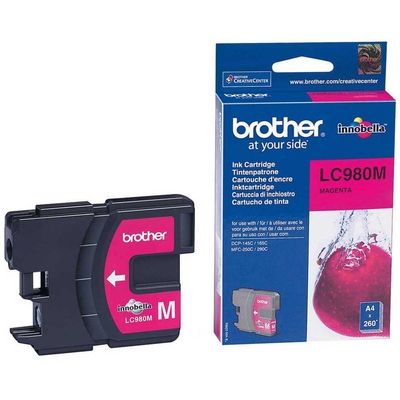 Brother LC-980M Magenta Original Cartridge - DCP 145C / MFC 250C (U)