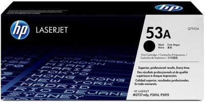 HP Q7553A (53A) Black Original Toner Cartridge - LaserJet P2014 (U)