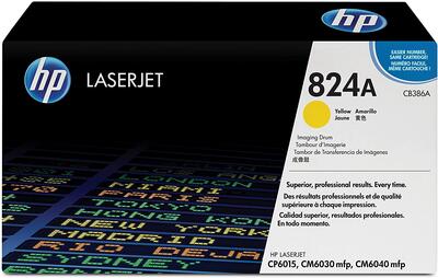 HP CB386A (824A) Yellow Original Drum Unit - Laserjet CP6015