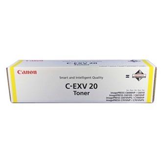 Canon C-EXV20  (0439B002)  Yellow Original Toner - IR-C6000VP / C6010VP