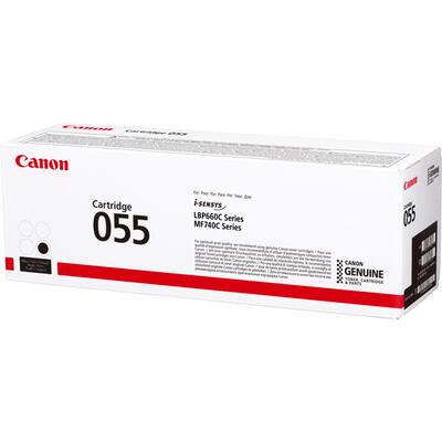 Canon CRG-055BK (3016C002) Black Original Toner - LBP662Cdw / MF742Cdw (Damaged Box)