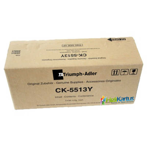 Triumph Adler CK-5513Y Yellow Original Toner/355ci, 356ci (1T02VMATA0)