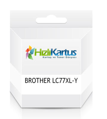 Brother LC77XL-Y Yellow Compatible Cartridge - MFC-J6510DW / MFC-J6710DW