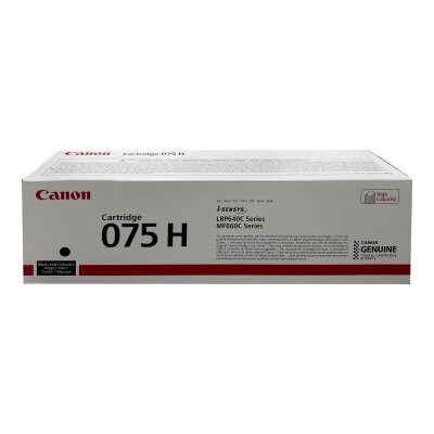 Canon CRG-075H BK (6369C001) Black Original Toner High Capacity - MF662Cdw / LBP646Cdw