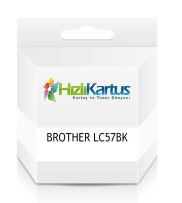 Brother LC57BK Black Compatible Cartridge - DCP-130C