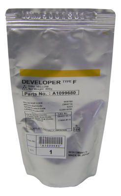 Ricoh 636840 Type F Yellow Developer Aficio Color 5106, 5206, NC5006