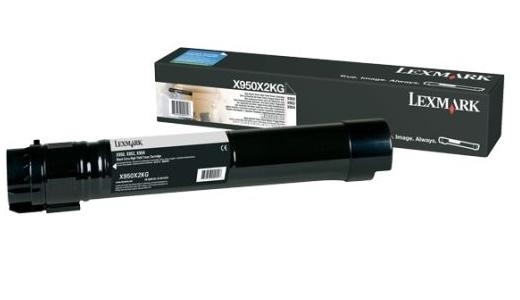 Lexmark X950X2KG Black Original Toner - X950de / X952de