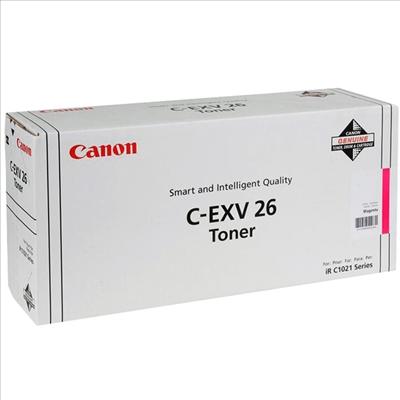 Canon C-EXV26M (1658B006BA) Magenta Original Toner Cartridge - IR-C1021 / IR-C1022 (C)