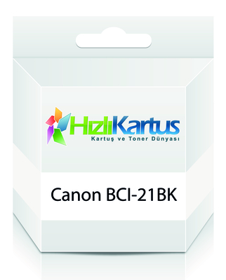 Canon BCI-21BK (0954A373)  Black Compatible Cartridge - BJC-2000 / BJC-2100