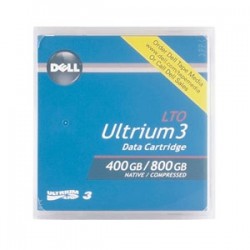 Dell LTO-3 Ultrium 3 400GB / 800GB Data Cartridge 680m, 12.65mm