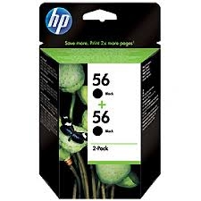 HP C9502AE (56) 2-pack Black Original Cartridge - Deskjet 450 (Ex)
