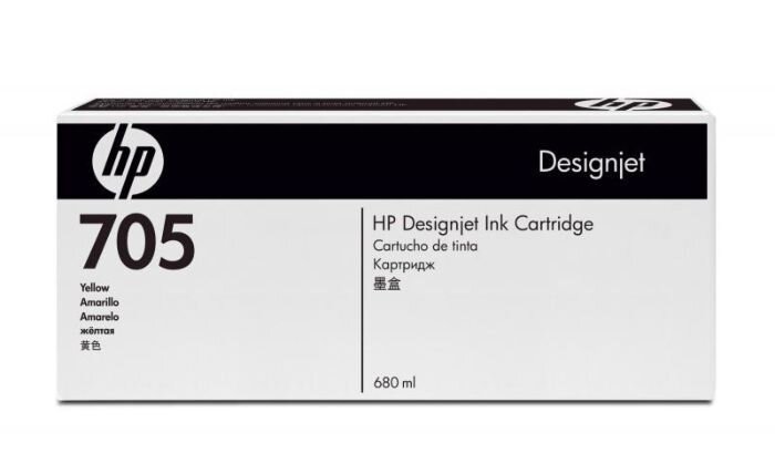 HP CD962A (705) Yellow Original Cartridge - Designjet 5100 (Ex)
