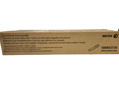Xerox 106R03736 Cyan Original Toner - C7020/ C7025