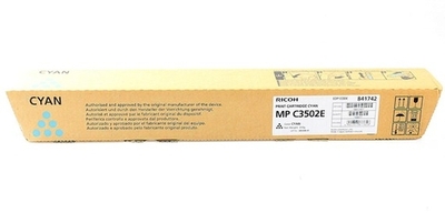Ricoh 841742 Cyan Original Toner - MP-C3502E (Damaged Box)