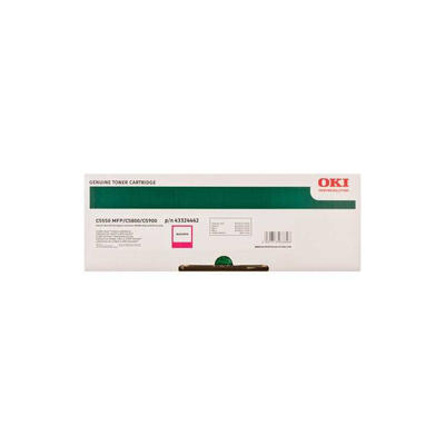 OKI 43324442 Magenta Original Toner Cartridge - C5800 / C5900 (U)