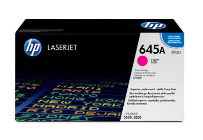 HP C9733A (645A) Magenta Original Toner Cartridge - Laserjet 5500 / 5550dn