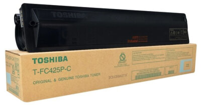 Toshiba T-FC425P-C Cyan Original Toner High Capacity - E-Studio 2020AC