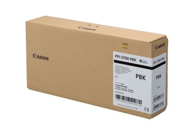 Canon PFI-3700 PBK (6444C001AA) Photo Black Original Ink Cartridge - GP-2600S