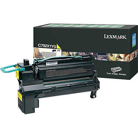 Lexmark C792X1YG Yellow Original Toner High Capacity - C792