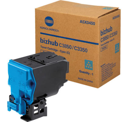 Konica Minolta TNP-48C (A5X0450) Cyan Original Toner - C3850 / C3350 (Without Box)