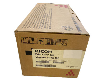 Ricoh 406350 Magenta Original Toner Cartridge - SPC-320DN / SPC-231N