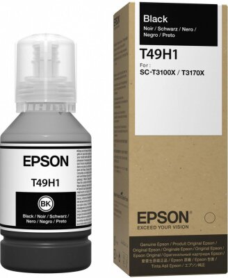 Epson C13T49H100 (T49H1) Black Original Ink Cartridge - SC-T3100x