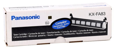 Panasonic KX-FA83 Black Original Toner - KX-FL51 / KX-FL541 / KX-FLM651