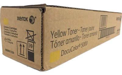Xerox 006R01254 Yellow Original Toner Cartridge - DocuColor 5000 / DC5000