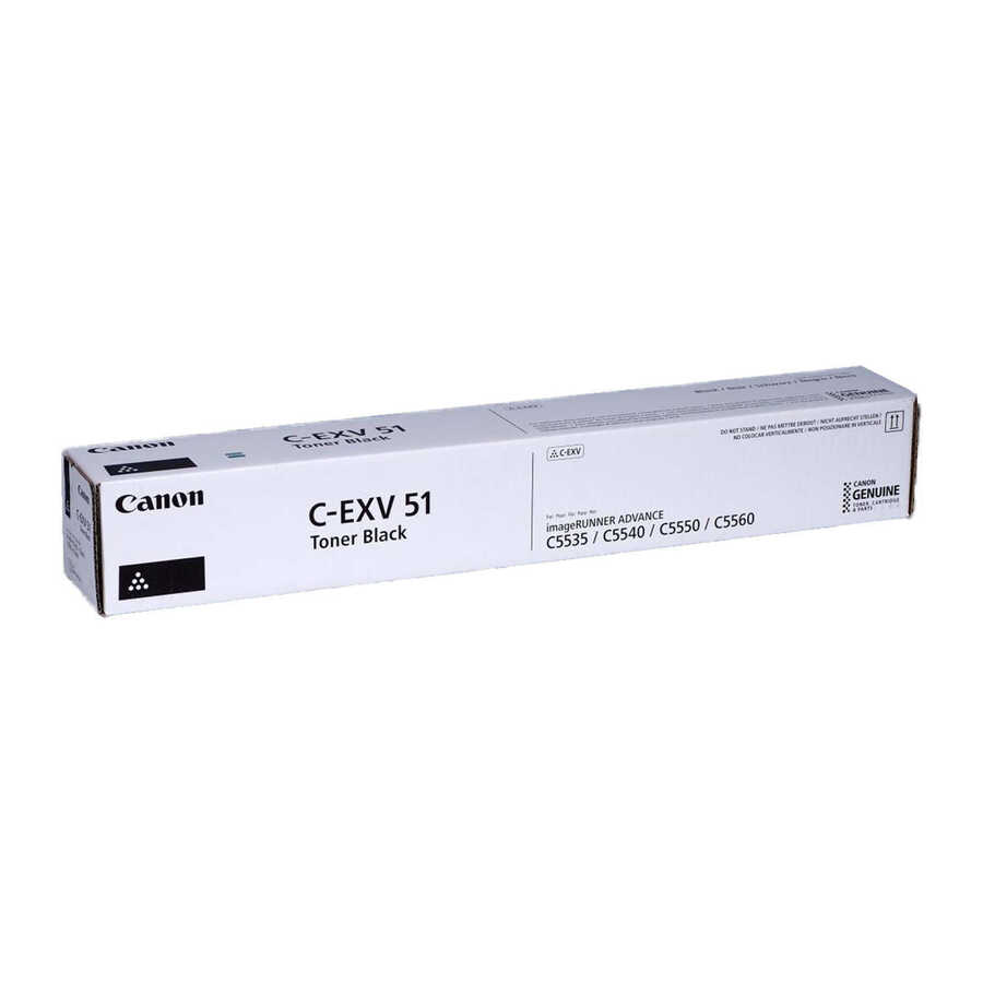 Canon C-EXV51 (0481C002) Black Original Toner - IR-C5535i / IR-C5540i