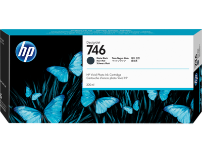 HP P2V83A (746) Matte Black Original Cartridge - DesignJet Z6 / Z9+dr