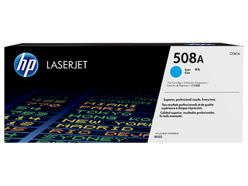 HP CF361A (508A) Cyan Original Toner - M552 / M553