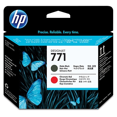 HP CE017A (771) Matte Black-Chromatic Magenta Head Cartridge - DesignJet Z6200